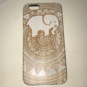 Ivory Ella Wooden Mandala iPhone 6 Case